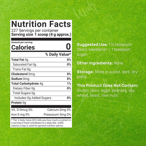DEAL SUPPLEMENT 2 Allulose Sweetener Pounds Natural Sugar Subsitutes, No Aftertaste - Keto Friendly, Vegan, Zero Net