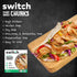 8.8 Oz Switch Foods Plant-Based Chicken Chunks, Soy Free, Gluten Free, Non-GMO