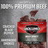2.85 oz 9g 80 95 Jack Link's Beef Jerky, Peppered Flavor, - Flavorful Meat Snack, of Protein and Calories, Made