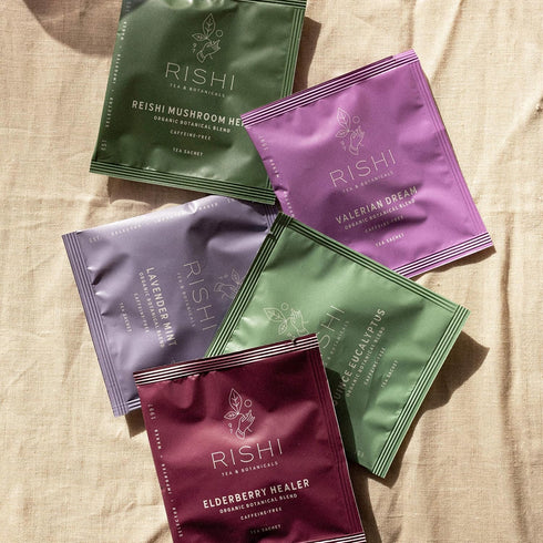 15 Count (Pack 2) Rishi Matcha Super Green Tea, Organic Green Tea Sachet Bags