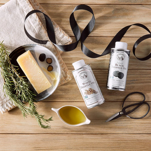 8.45 Oz La Tourangelle, Black Truffle Oil, Complex Gourmet Earthy Flavor for Drizzling over Pasta, Popcorn, Vegetables