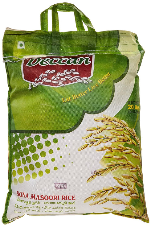 Deccan , Sona Masoori Rice, 20 Pound(LB)