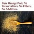 The Spice Way Orange Peel Granules (4 oz), Preservative-Free for Cooking, Baking, and Tea