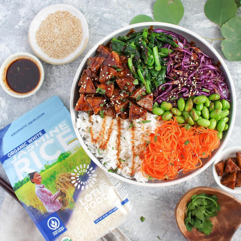 30 OZ LOTUS FOODS Organic White Jasmine Rice