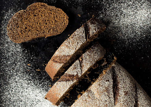 8 Food to Live Rye Flour, Ounces Stone Ground from Whole Grain Rye Berries, Kosher, Vegan, Bulk, Great for Bread