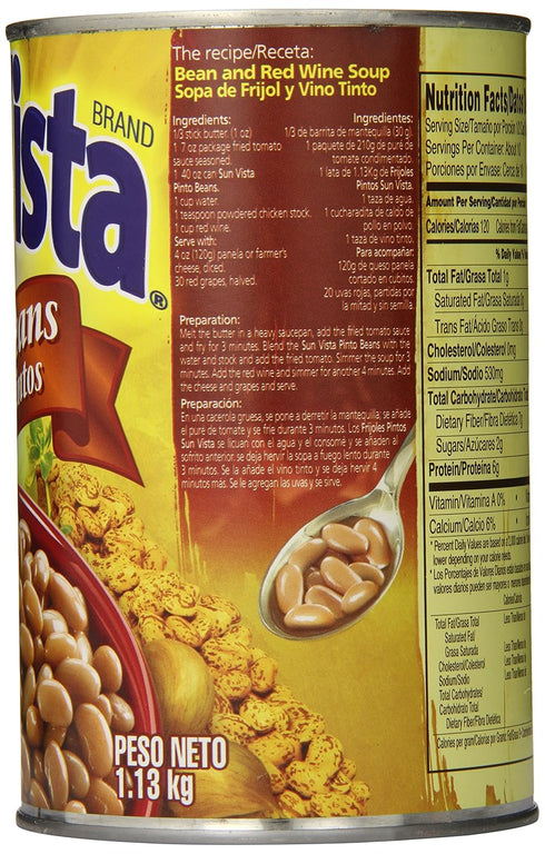 SunVista 40 Sun Vista Pinto Beans, Whole, Large, Ounce