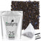 Tealyra Cream Earl Grey Tea Pyramids Bags, Classic Black Leaf Tea with Citrusy Vanilla Flavor, 25 Sachets (2-ounce)
