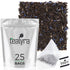 Tealyra Cream Earl Grey Tea Pyramids Bags, Classic Black Leaf Tea with Citrusy Vanilla Flavor, 25 Sachets (2-ounce)