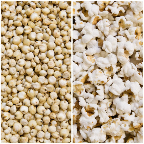 Nature Nate's Extremely Cheezy Popped Sorghum, 5 oz, Gluten Free Snacks, Made In USA