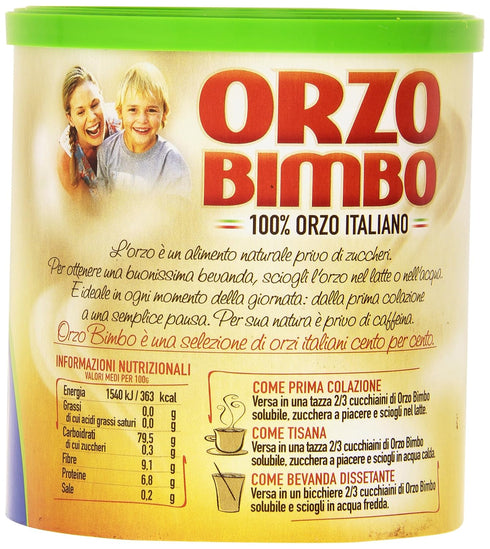 Orzo Bimbo "Solubile" Jar, 120g