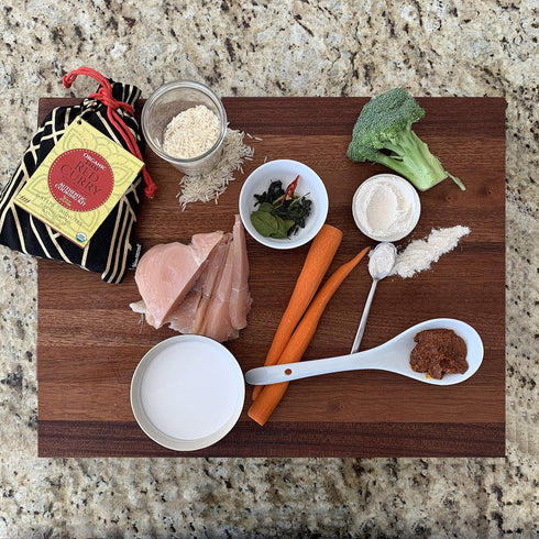 Verve Culture Thai for Two - Organic Thai Curry Cooking Sampler Kit | USDA Organic, Vegan, Gluten-Free | Made