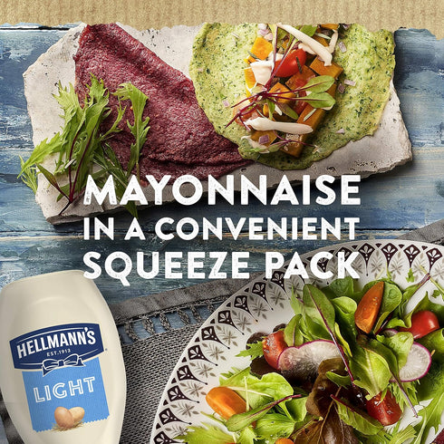 HELLMANN'S 20 oz, 3 count Light Mayonnaise Squeeze