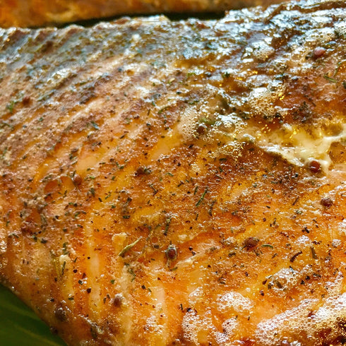 Burnt Sacrifice (3 1.5 Packets) Northwest Salmon Gourmet BBQ Spice Rub Seasoning, Makes Smoked Salmon x Ounce Fish