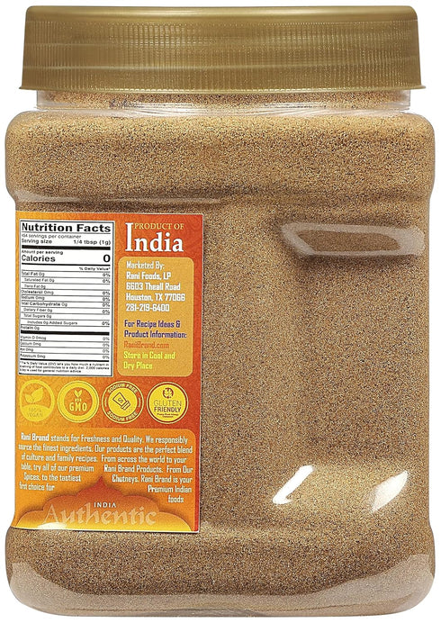 Rani Cumin (Jeera) Powder Spice, 16oz (1lb) 454g PET Jar, All Natural, Vegan, Gluten Friendly, NON-GMO, Kosher, Indian