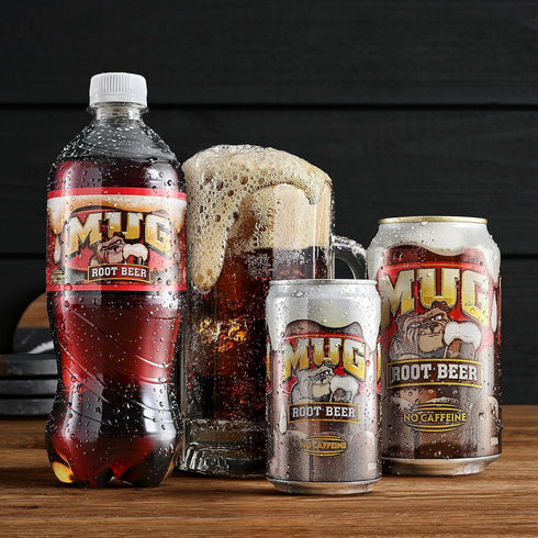 7.5 20 Count Mug Root Beer Soda | Ounce Mini Cans |