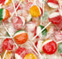 Fruit Lollipops - 2 Pound Bulk Pack (80 Count) - Assorted Fruit