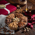 Holiday Nuts Gift Basket - Assortment of Sweet & Roasted Salted Gourmet Nuts - Food Gift Box for Him, Husband
