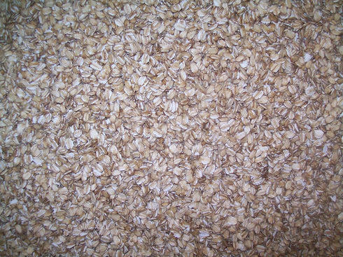 Organic Rolled Oats: Fresh Cold Rolled Raw Hulless Oats, Farmer Direct, non-GMO