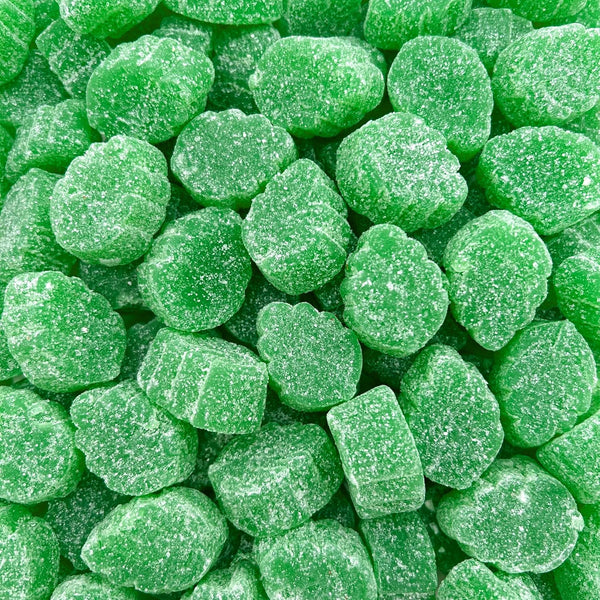 Spearmint Leaves | 2 Pound Bag | Jelly Candy | Soft Refreshing