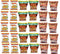 Generic Mama Oriental Style instant noodles Mix Flavor Bundle Package Total 30 Packs
