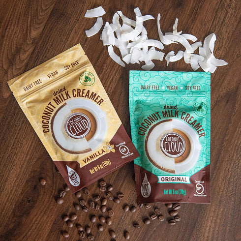Coconut Cloud: Dairy-Free Coffee Creamer | Minimally Processed, Shelf Stable. Made from Coconut Powdered Milk. | Vegan