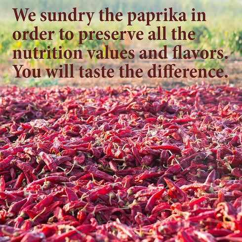 The Spice Way Smoked Paprika - Pure, Non-GMO, No Additives, 4 oz Resealable Bag, Authentically Smoked with Herbs