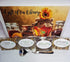 C & J Farms Set- 9 C&J Farms Texas Gourmet Artisan Seasonings A Gift of Tea and Honey Gift Piece Variety Sampler Box