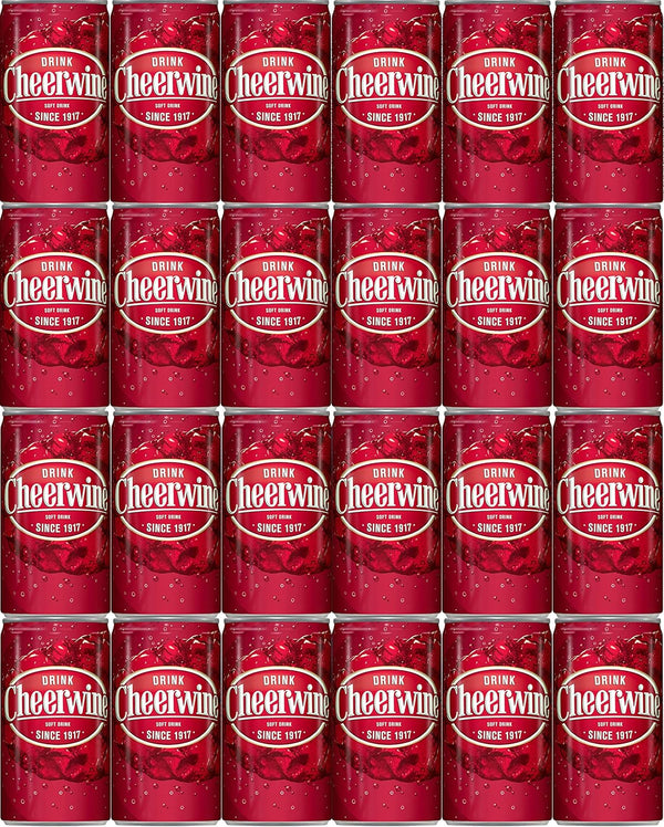 Cheerwine Soda, 7.5 oz can (24 Cans)