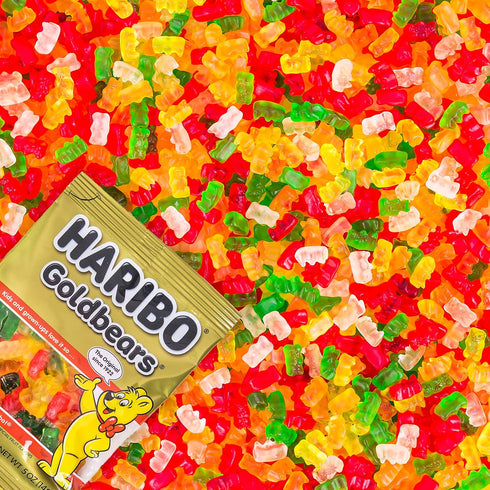 Gummi 14 (Pack 12) HARIBO Candy, Original Goldbears, Ounce