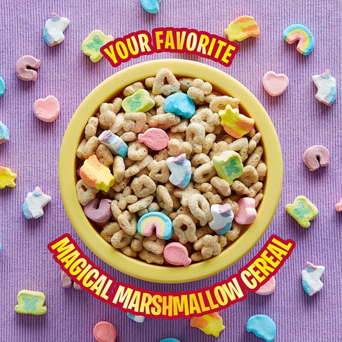 23 oz Lucky Charms Breakfast Cereal, Gluten Free Cereal