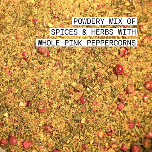18 oz Spiceology - Pink Peppercorn Lemon Thyme All-Purpose Seasoning Blend (Salt-Free) - Lemon Pepper Spice Rub - Use