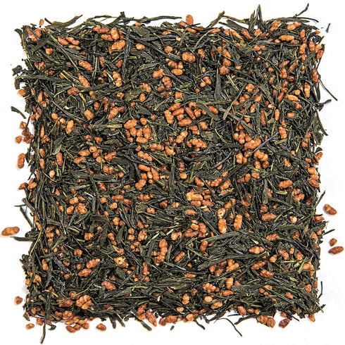 Tealyra Gen Mai Cha Supreme, Japanese Loose Leaf Tea, Genmaicha Green Tea with Brown Roasted Rice, 200g