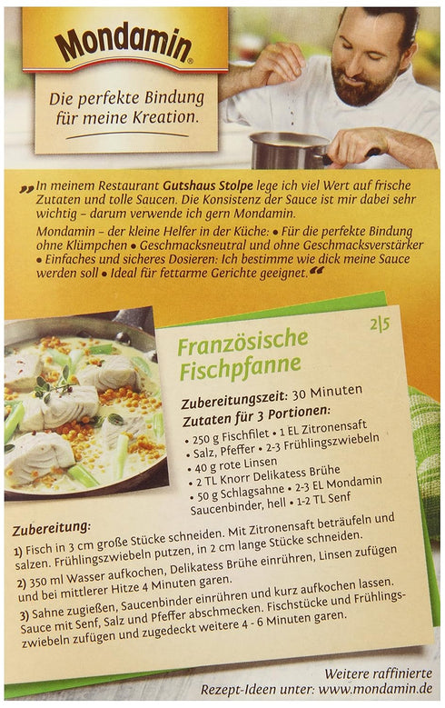 Mondamin Sossenbinder (Sauce Thickener), 8.8 Ounce Boxes