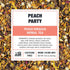 200 16 oz Tiesta Tea - Peach Party, Peach Hibiscus Herbal Tea, Premium Loose Leaf Tea Blend, Non-Caffeinated Fruit Tea