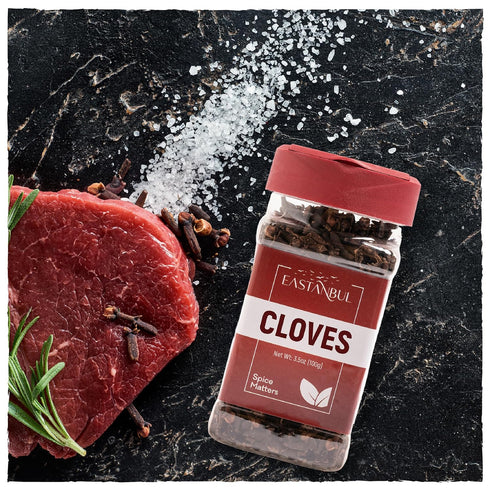 Eastanbul Whole Cloves, Mediterranean Clove for Hair Growth, Natural Dried Cloves Spice, Vegan Clove for Baking