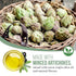 6.3oz (180g) Pack 1 ROI Italian Artichoke Dip - Gourmet, Healthy, Vegan, Natural Artichoke Pesto for Bruschetta