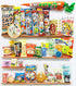 Samurai Kid Set, 36pc Dagashi Japanese Snack Assortment with sticker
