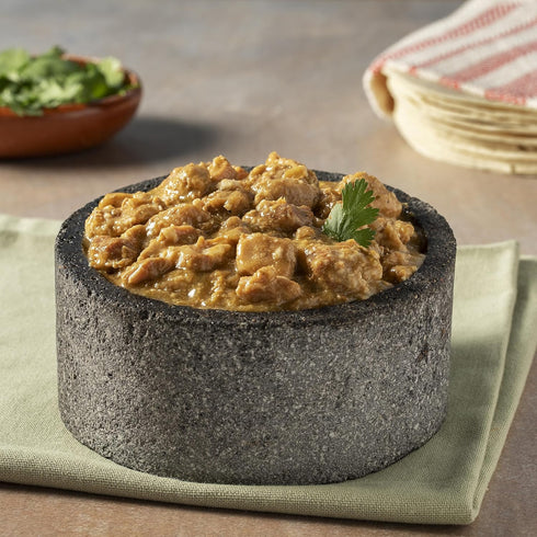 15 oz Isadora Fully Cooked Pork Chile Verde Pouch, Ready-to-Eat Authentic Mexican Meal, Pork in Green Salsa, Medium