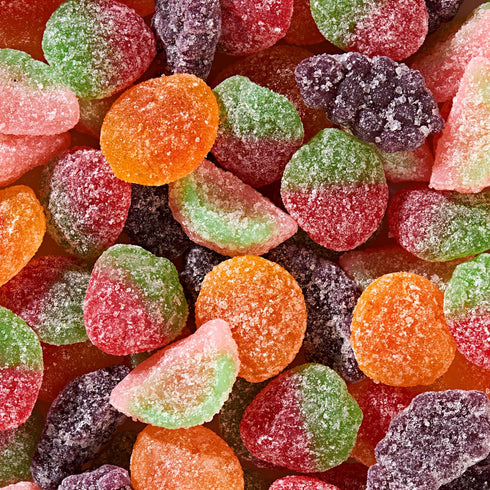 Gummy 11.03 oz SOUR PATCH KIDS Fruits Mix Soft & Chewy Candy, Share Size