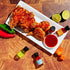 Set, 3 Set 20 Smokehouse by Thoughtfully, Hot Sauce Gift Flavors Include Garlic Herb, Bacon Cayenne, Extreme Habanero