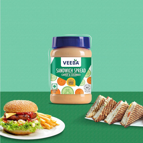 Veeba 280g Carrot and Cucumber Sandwich Spread